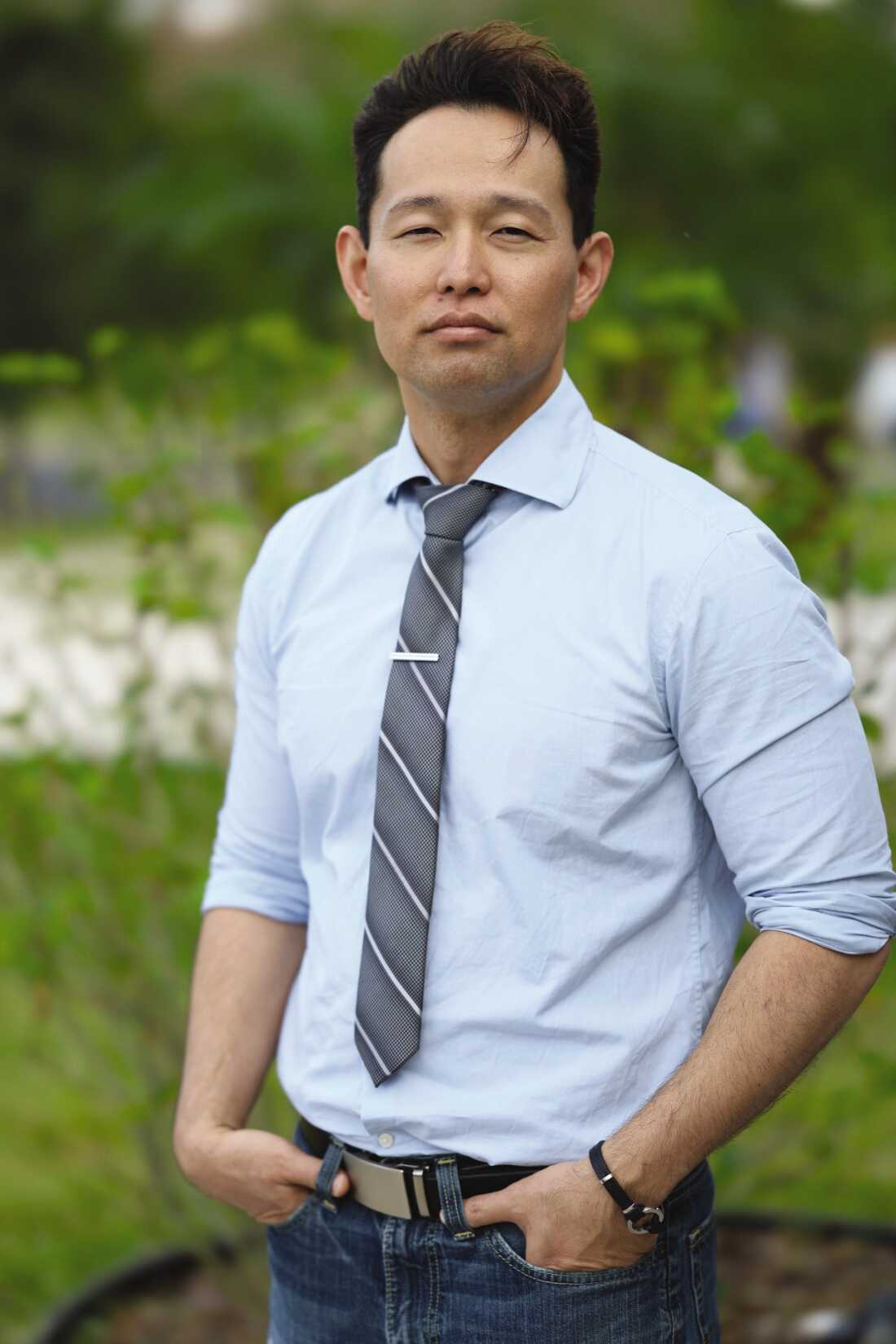 A headshot of hospital chaplain and author J.S. Park. 