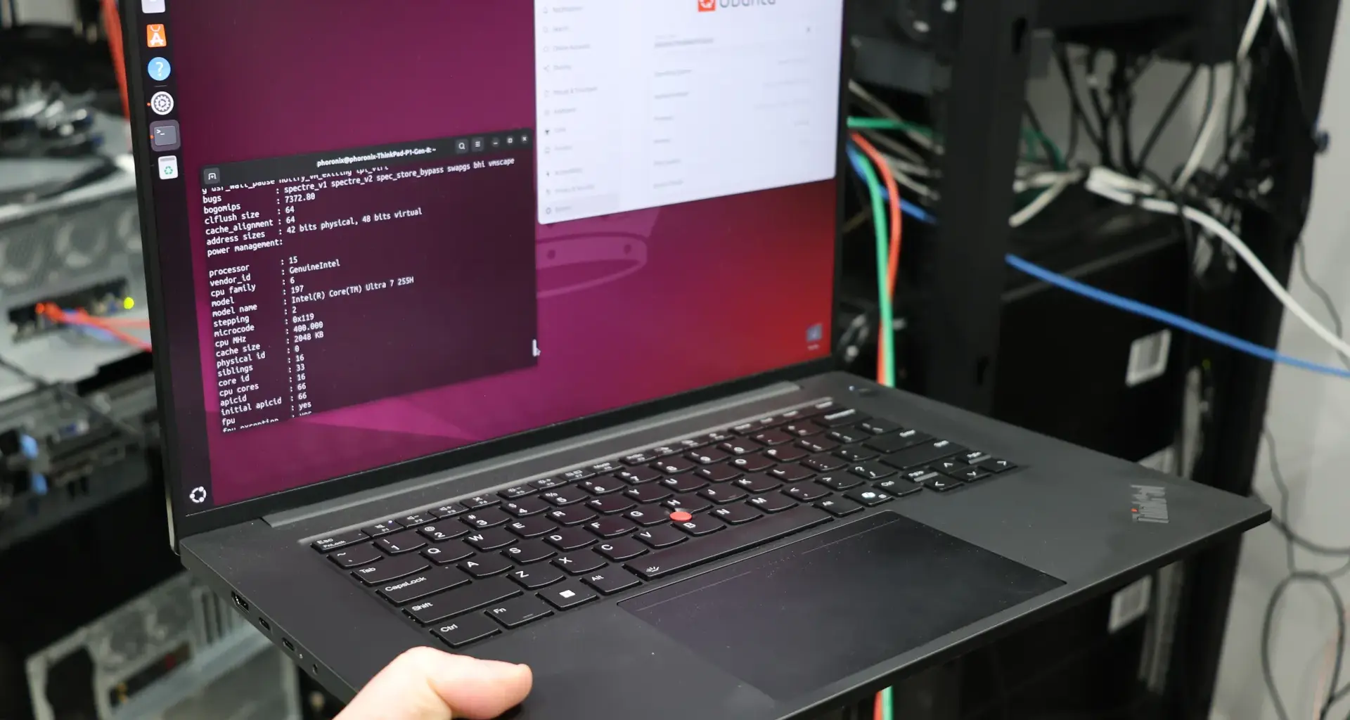 Lenovo ThinkPad P1 Gen 8 with Ubuntu Linux
