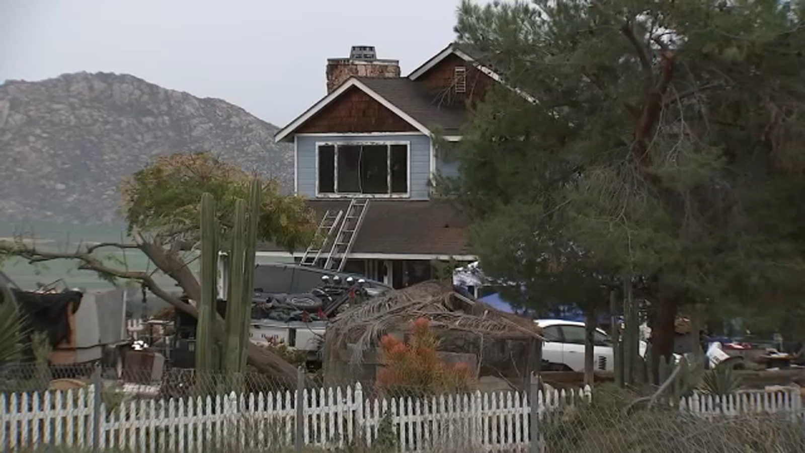 Firefighter dies after house fire in Nuevo, Riverside County