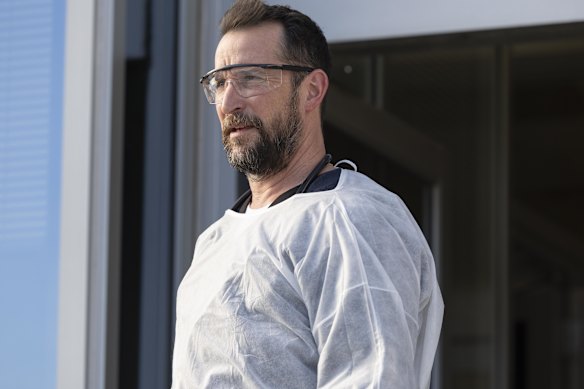 Noah Wyle in The Pitt.