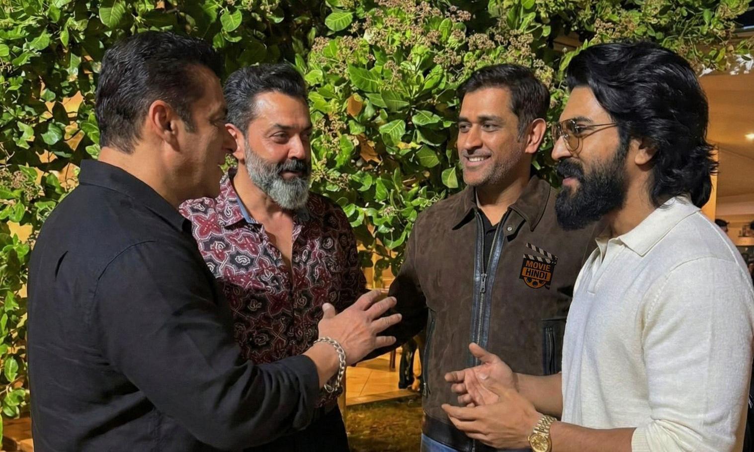 Ram Charan Attends Salman Khan’s Star-studded 60th Birthday Bash