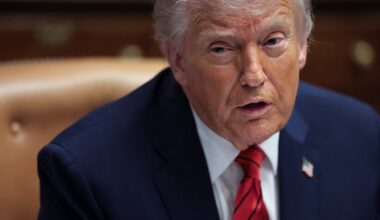 Ukraine-Russia war live: Trump says ‘strong words’ exchanged in call with European leaders