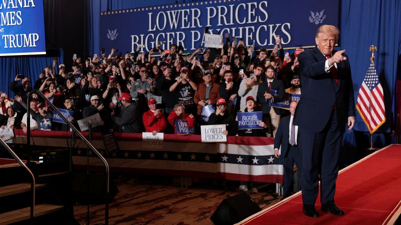 Trump suddenly sounds a lot like Biden on the economy