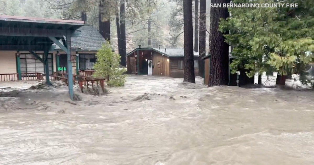 More downpours in store for soaked California with additional mudslides and debris flows possible