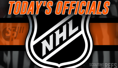 Today’s NHL Referees and Linespersons – 12/4/25