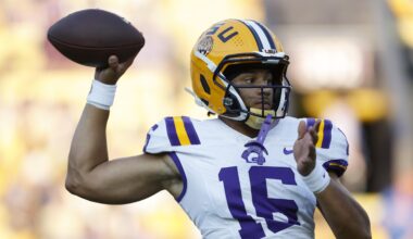 LSU QB Colin Hurley Reportedly to Enter Transfer Portal After Kiffin Hire, Lagway Buzz