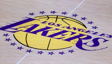 Lakers Reportedly Won't Use Yellow NBA Cup Court vs. Spurs as Precautionary Measure