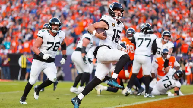 Trevor Lawrence of the Jacksonville Jaguars