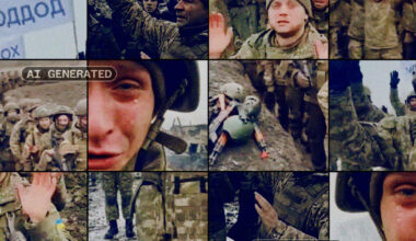 As war with Russia drags on, ultrarealistic AI videos attempt to portray Ukrainian soldiers in peril