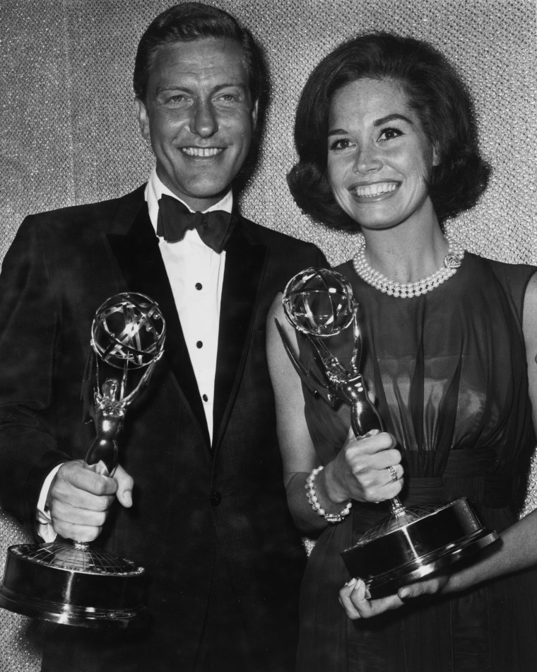 Dick Van Dyke and Mary Tyler Moore.