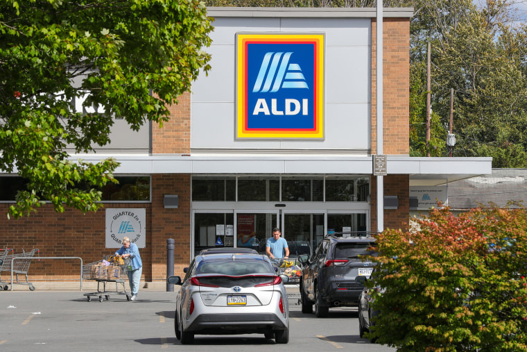 Aldi store.