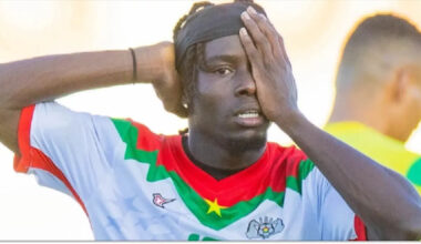 The Burkina Faso forward who is blind in one eye