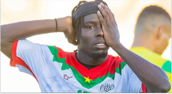 The Burkina Faso forward who is blind in one eye