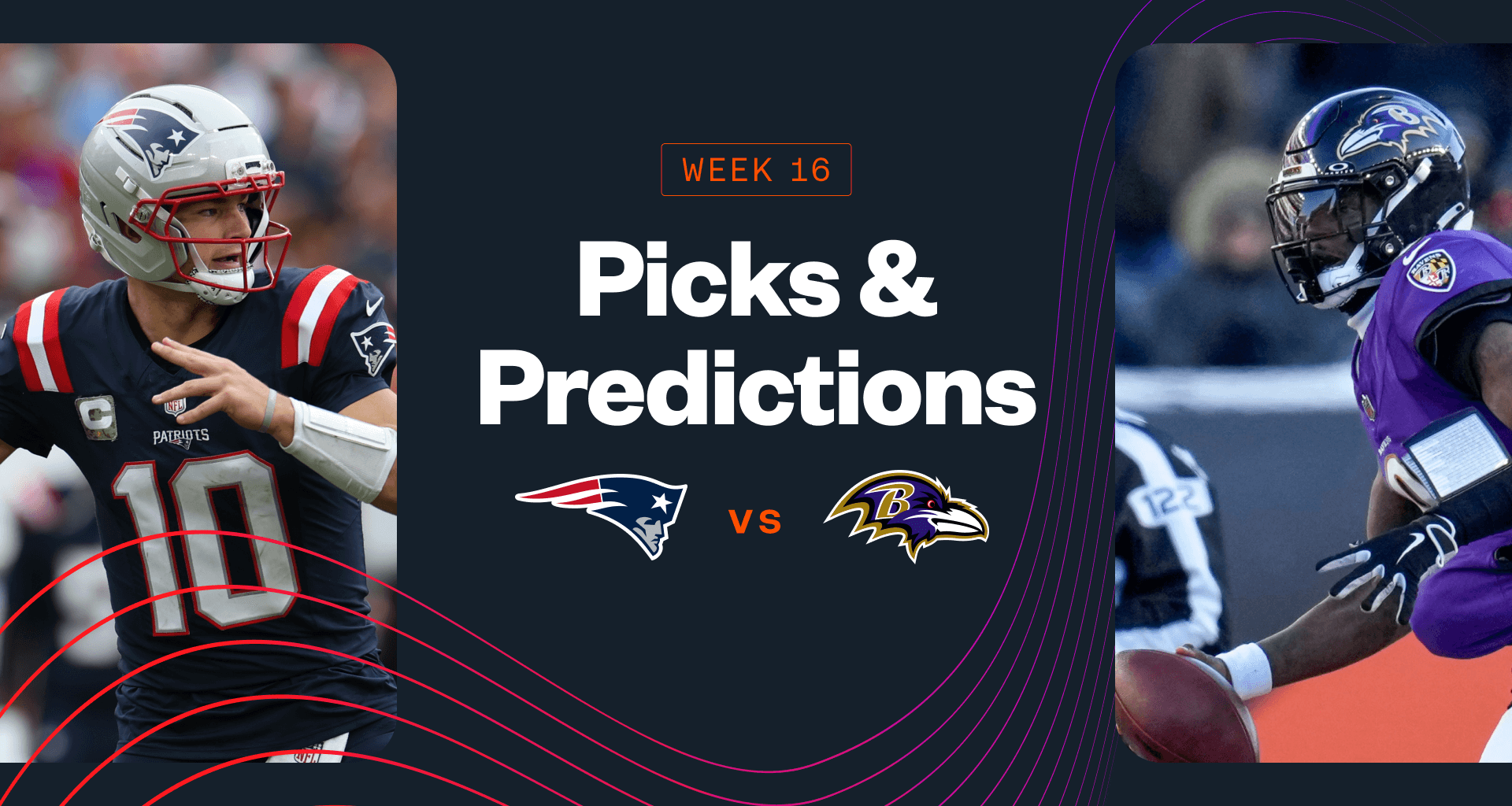 Drake Maye New England Patriots Lamar Jackson Baltimore Ravens NFL