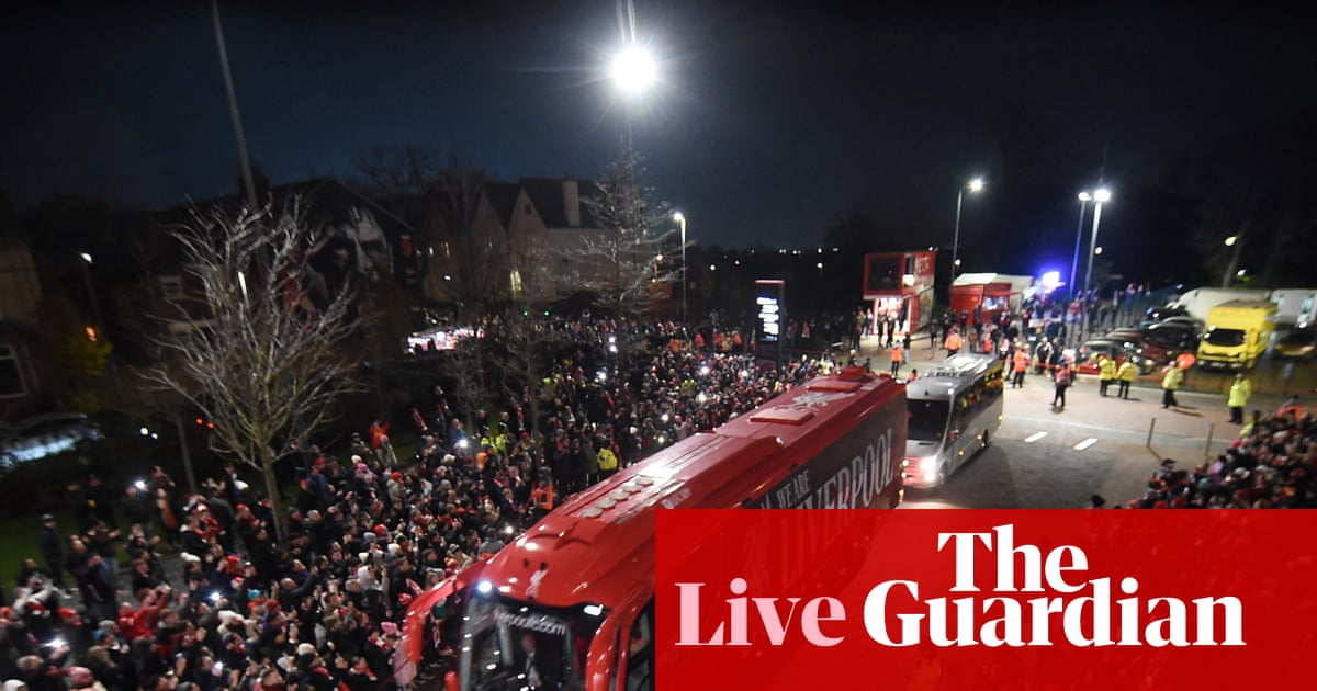 Liverpool v Sunderland: Premier League – live | Premier League