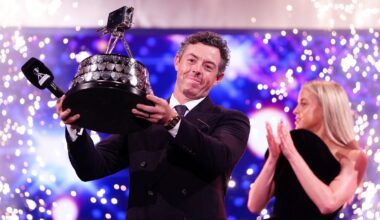 Rory McIlroy wins Spoty after astonishing Masters and Ryder Cup triumphs