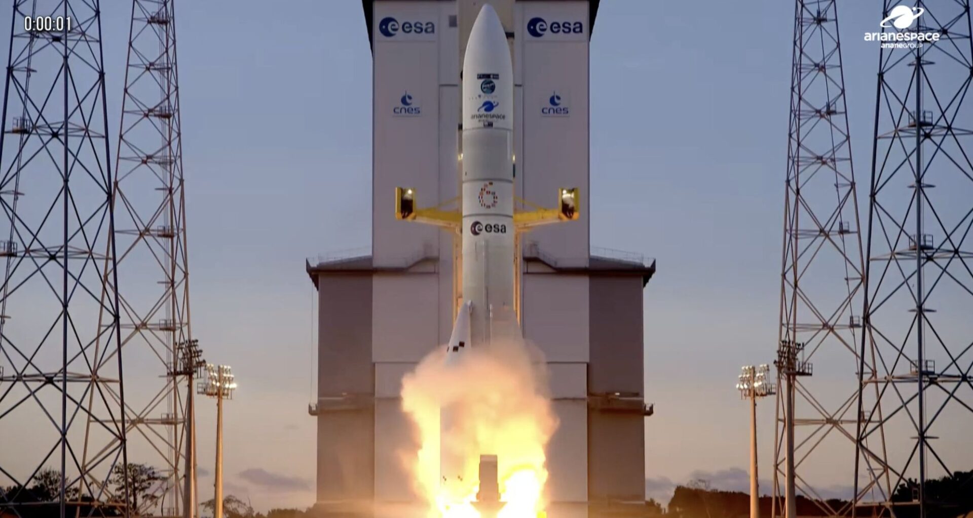 Stay up late tonight to watch Europe's Ariane 6 rocket launch its 1st pair of Galileo navigation satellites