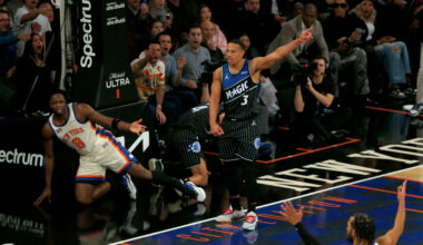 NBA fines Magic's Bane $35K for throwing ball at Knicks's Anunoby