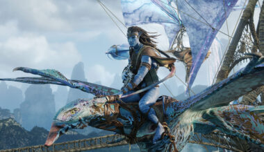 Jake Sully (Sam Worthington) in 20th Century Studios' Avatar Fire and Ash