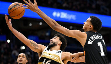 Fox scores 27, leads Spurs to 124-113 win over Wizards