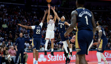 Booker leads Suns past Pelicans 123-114 after Alvarado and Williams exchange punches in testy game