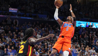 SGA scores 39 as Thunder win 140-129 to hand short-handed Hawks their 7th straight defeat