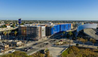 Large mixed-use complex takes shape at 3900 S. Figueroa St. in Exposition Park