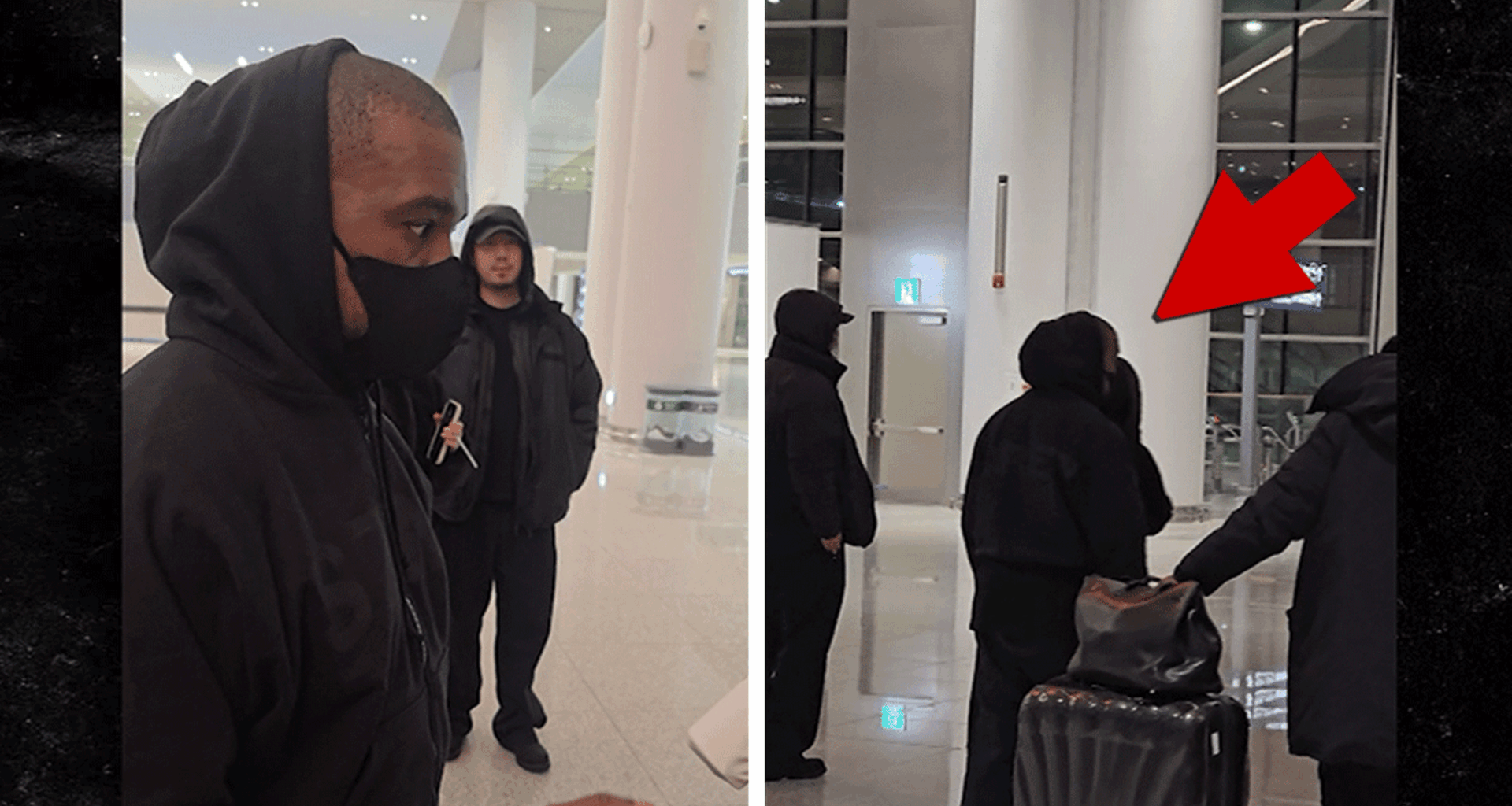 Kanye West and Bianca Censori Travel to South Korea Together