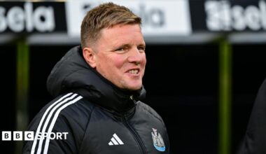 Champions League: Howe speaking before Newcastle go to Bayer Leverkusen