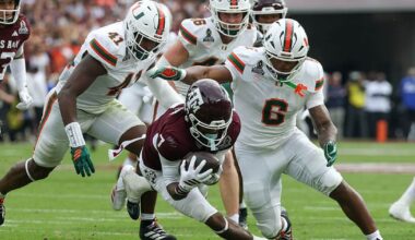 Miami vs. Texas A&M score, live updates: Hurricanes FG from 21 yards opens the scoring