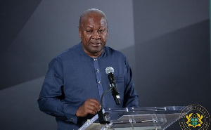 John Dramani Mahama is Ghana's President