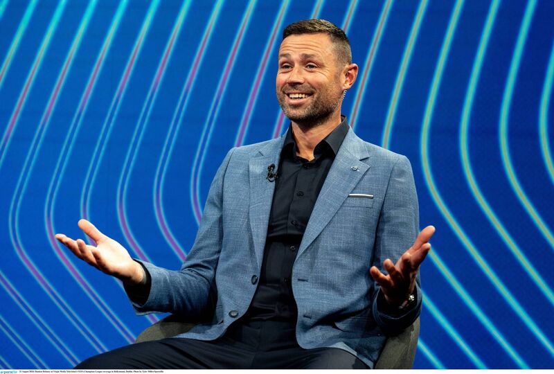 STAYING LOOSE: Virgin Media pundit Damien Delaney is a regular with John Dillon. Pic: Tyler Miller/Sportsfile 