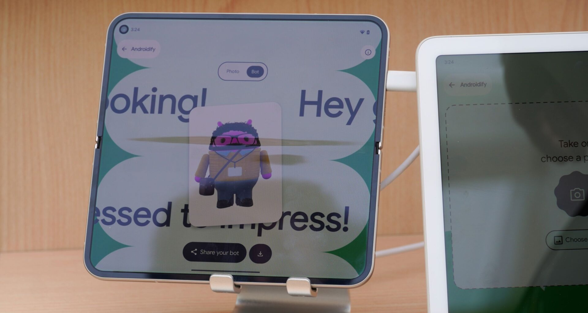 Androidify for Wear OS: turn yourself into an Android bot for your Pixel Watch