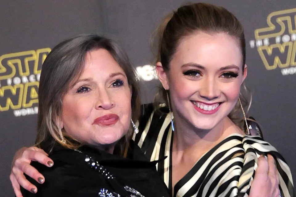 Barry King/WireImage Carrie Fisher and Billie Lourd in 2015