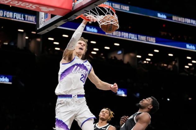 Lauri Markkanen leads fourth quarter comeback in Jazz win over Nets – Deseret News