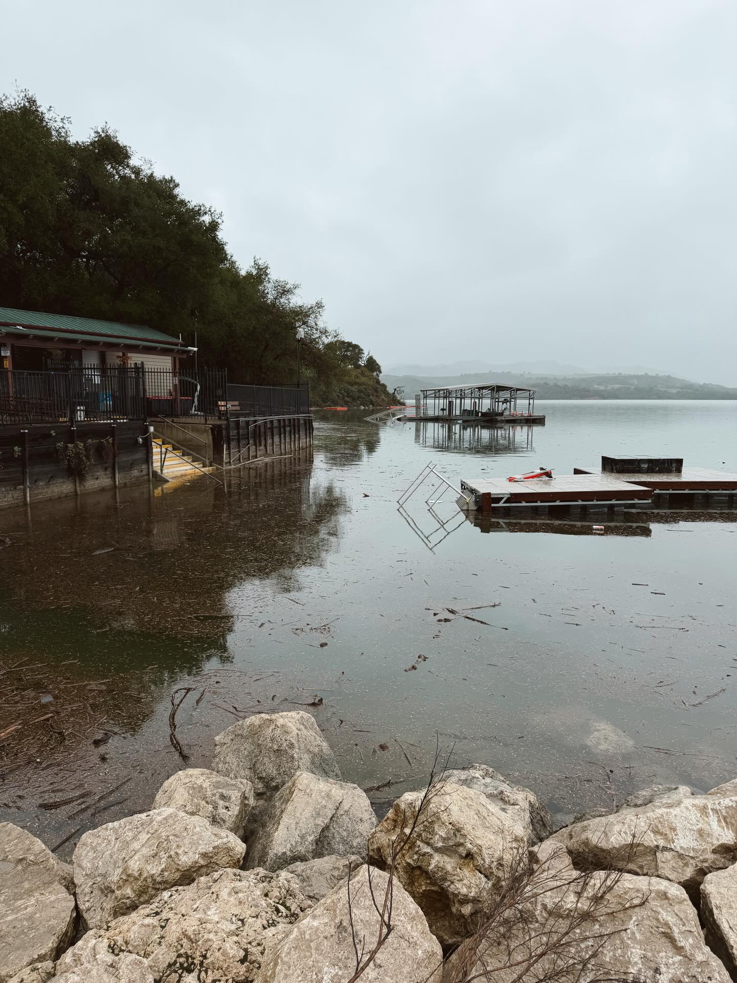 May be an image of boat and lake