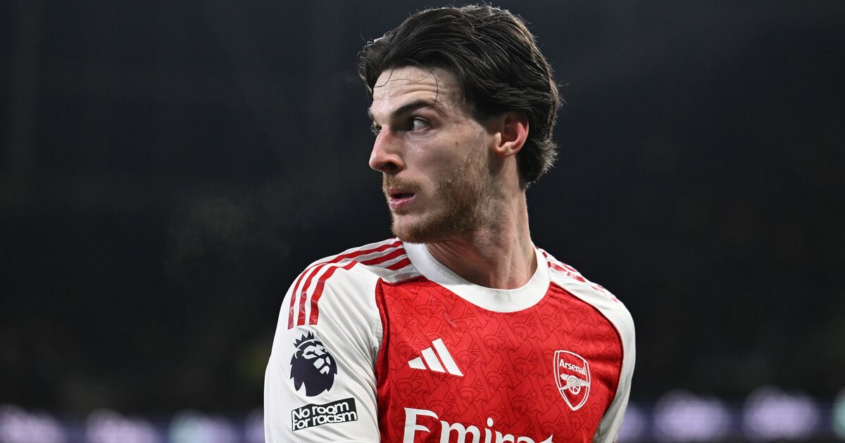 Declan Rice misses Arsenal vs Aston Villa as Arteta dealt new injury setback | Football | Sport