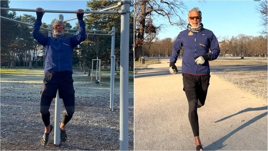 At 60, Milind Soman proves age is just a number with his dedicated fitness routine. (Instagram/@milindrunning)