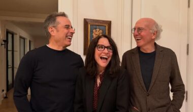 Jerry Seinfeld, Julia Louis-Dreyfus & Larry David Reunite for Christmas