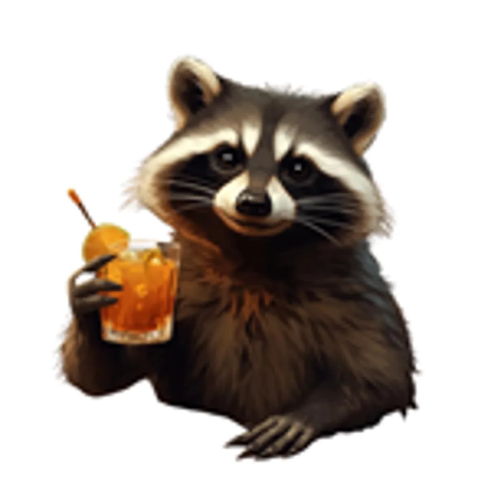 The Virginia Alcoholic Beverage Control authority shared several cocktail recipes inspired by the trash panda’s chaotic break-in (Virginia Alcoholic Beverage Control Authority)