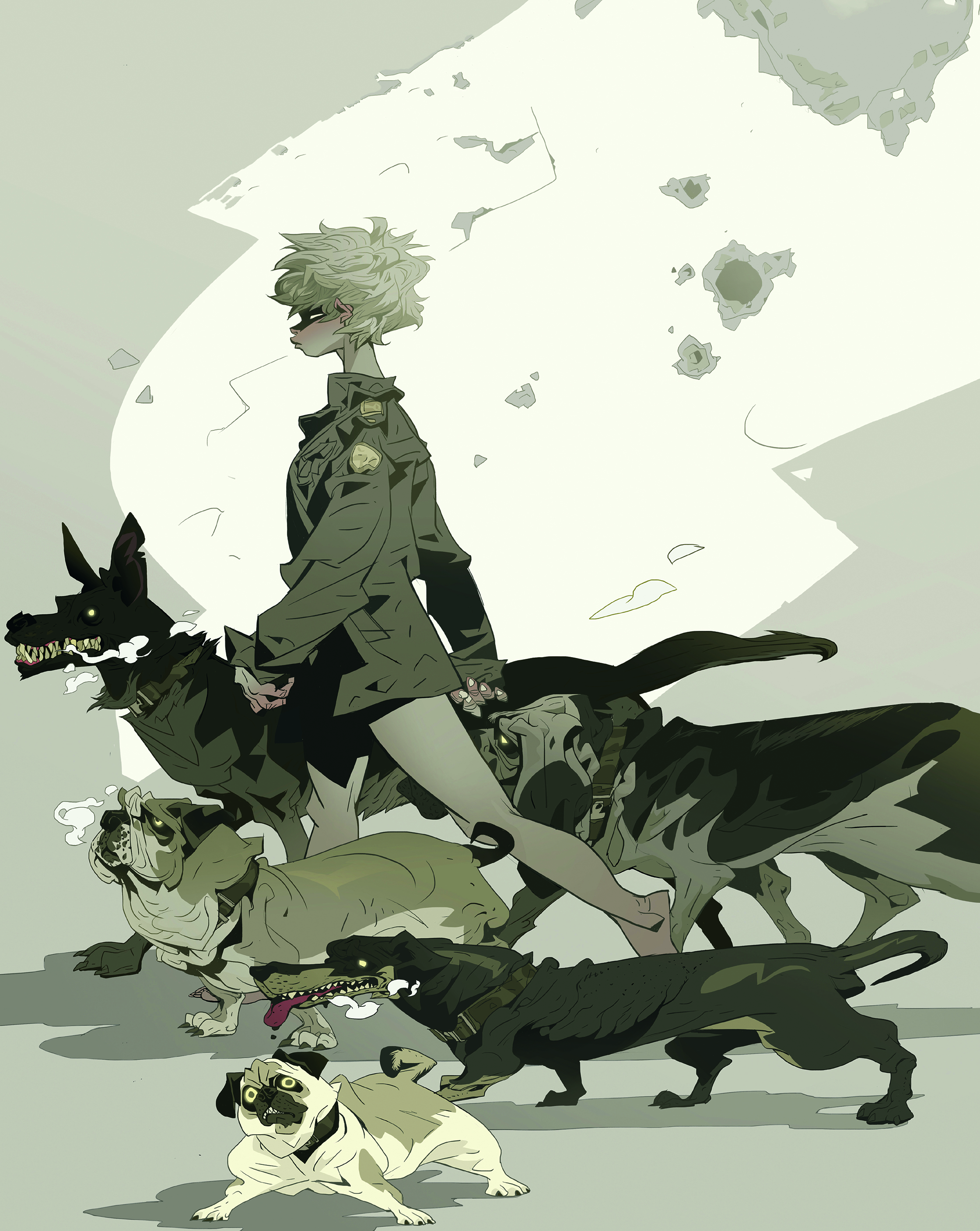 Art from a graphic novel by Minjung Kang