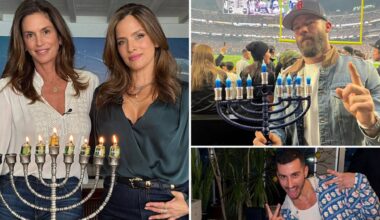 Stars Celebrating Hanukkah ... Chag Sameach!