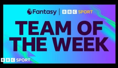 BBC Sport team of the week