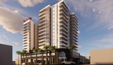 Developer plans 15-story residential tower at 7959 Beverly Blvd.