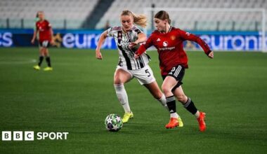 Juventus 0-1 Manchester United: Jess Park goal seals seeded spot in Women's Champions League play-offs