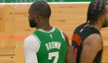 Celtics hold off late Knicks charge to win 123-117 in rematch of East semifinal