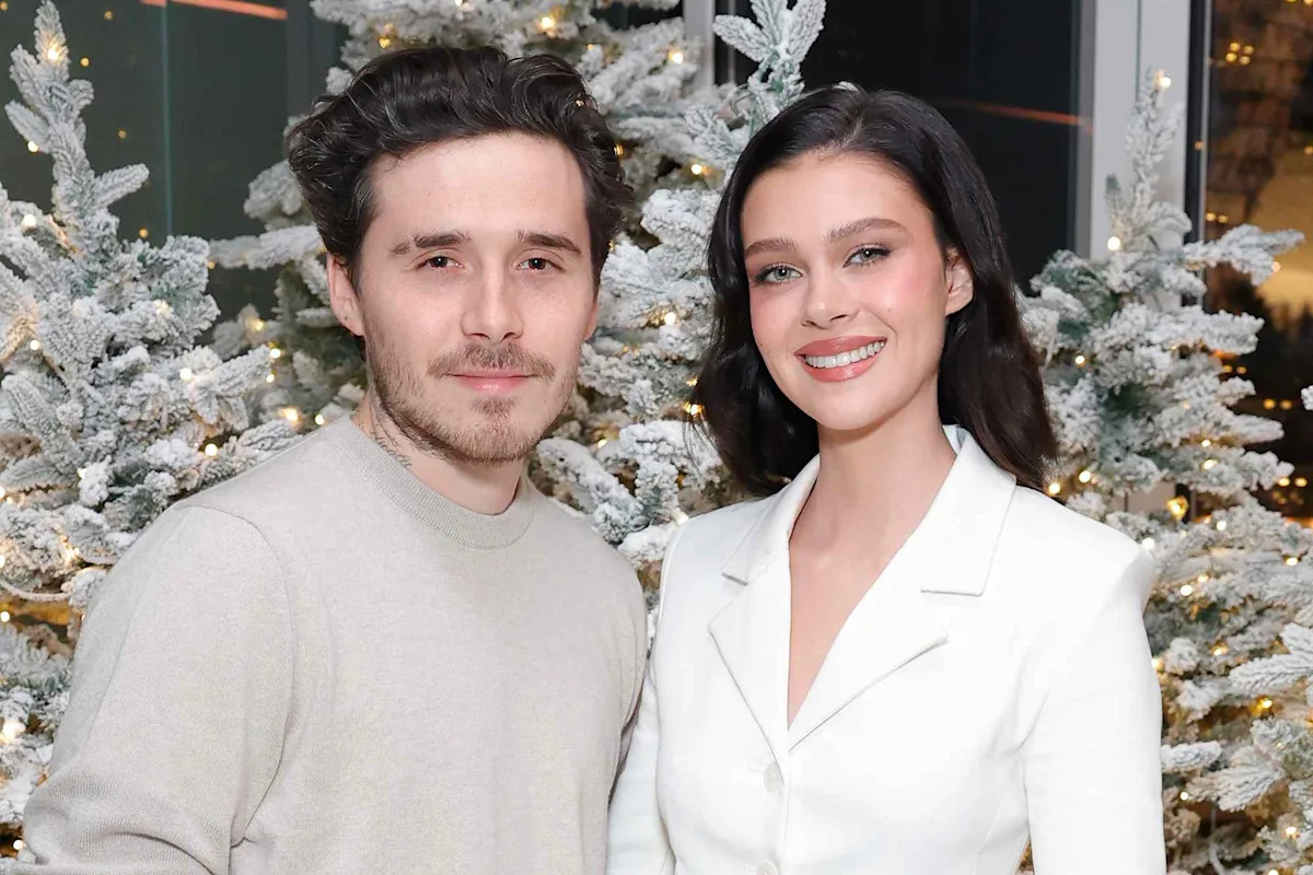 Brooklyn Beckham Says Wife Nicola Is 'My Everything' as They Romantically Hold Hands on Christmas Eve