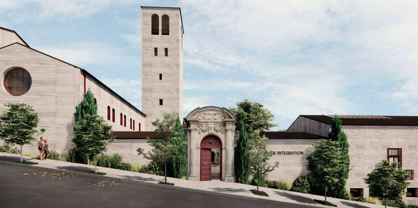 800 Chestnut Street Entry Revitalized Rendering, image by Jensen