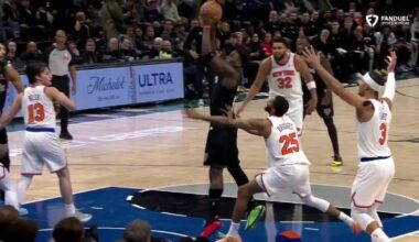 Timberwolves beat Towns for first time as Edwards scores 38 points in 115-104 win over Knicks