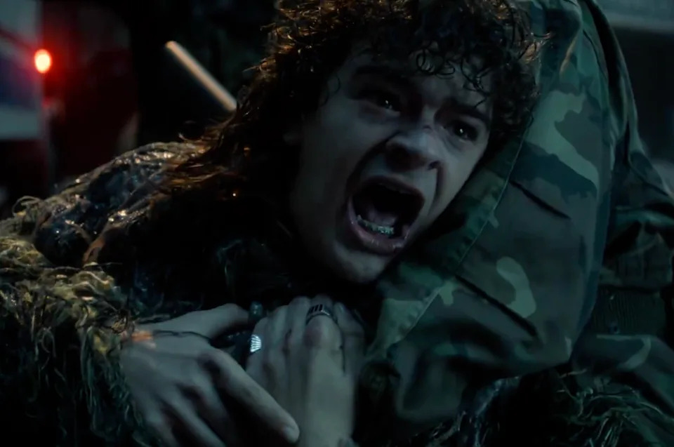 Gaten Matarazzo as Dustin Henderson in 'Stranger Things' season five (Netflix)